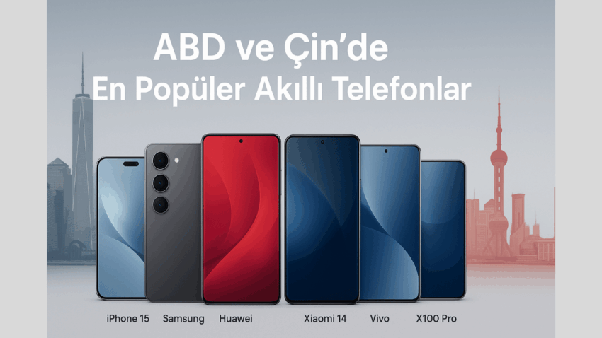 ABD ve Çin’de En Popüler Akıllı Telefonlar Açıklandı: iPhone Zirvede Değil