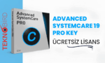 Advanced SystemCare PRO 18 Key Güncel Ücretsiz Bedava Lisans Kodu 2025