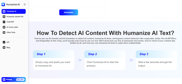How to use Humanize AI to make your AI text human and undetectable ?