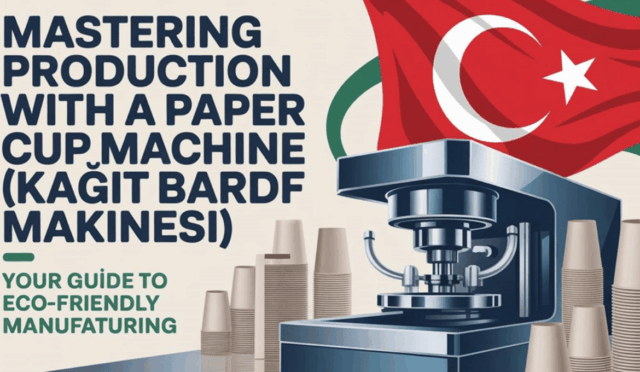Mastering Production with a Paper Cup Machine (Kağıt Bardak Makinesi): Your Guide to Eco-Friendly Manufacturing
