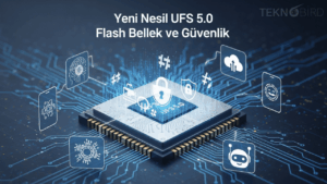 UFS 5.0 Flash Belleği, İki Kat Daha Yüksek Bant Genişliği ile Tanıtıldı