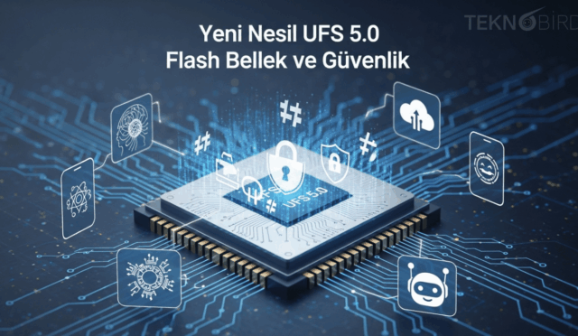 UFS 5.0 Flash Belleği, İki Kat Daha Yüksek Bant Genişliği ile Tanıtıldı