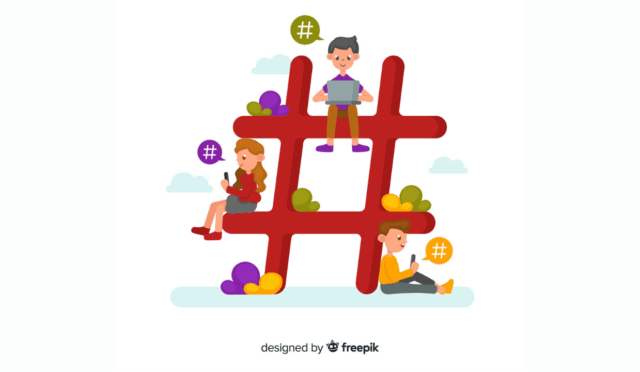 Choose relevant hashtags to reach followers who care