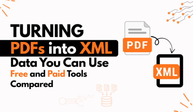 Convert PDF to XML Without Losing Structure