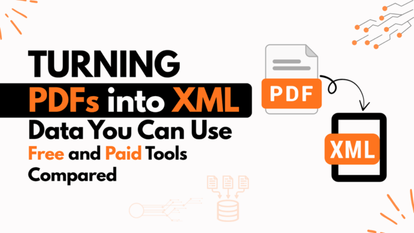 Convert PDF to XML Without Losing Structure