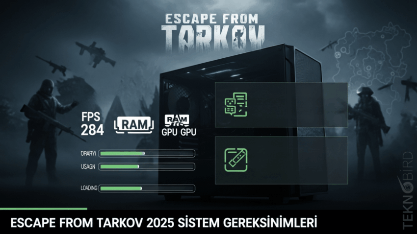 Escape from Tarkov Oyunu Sistem Gereksinimleri