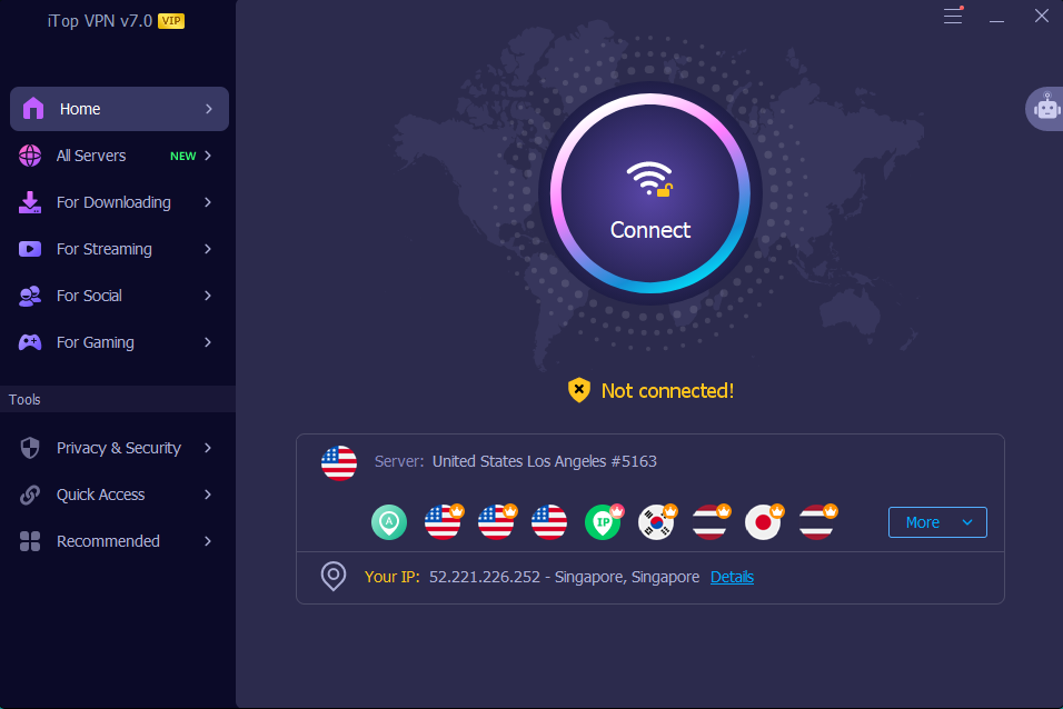 iTop VPN Ücretsiz İndir