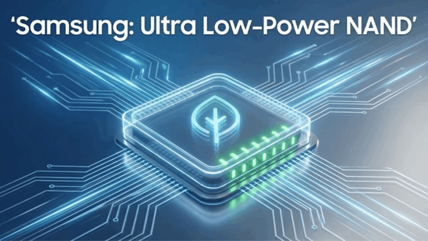 Samsung, Aşırı Düşük Enerji Tüketimli Yeni NAND Belleğini Tanıttı