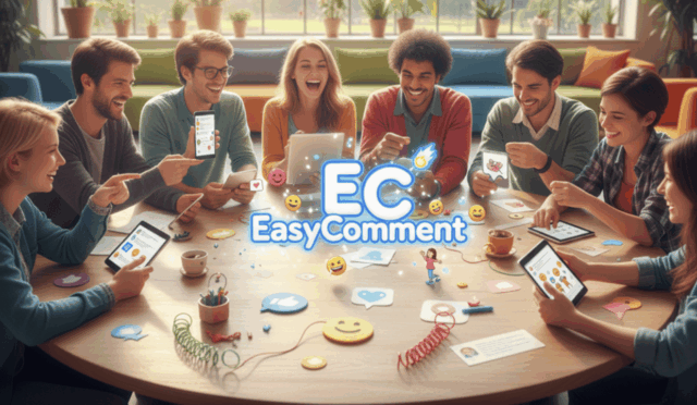 EasyComment ile Sosyal Medya İşlerinizi Eğlenceli Hale Getirin