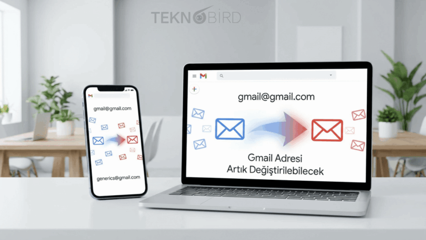 Google’dan Gmail Kullanıcılarına Büyük Yenilik: E-posta Adresi Değiştirilebilecek