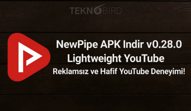 NewPipe APK İndir v0.28.0 (Lightweight Youtube) – Reklamsız ve Hafif YouTube Deneyimi!