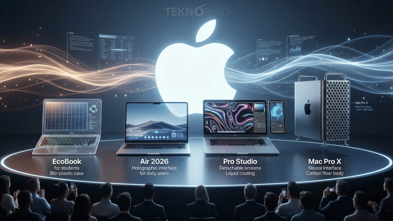 Apple, 2026’da Dört Yeni MacBook Modeli Tanıtmaya Hazırlanıyor - Teknobird