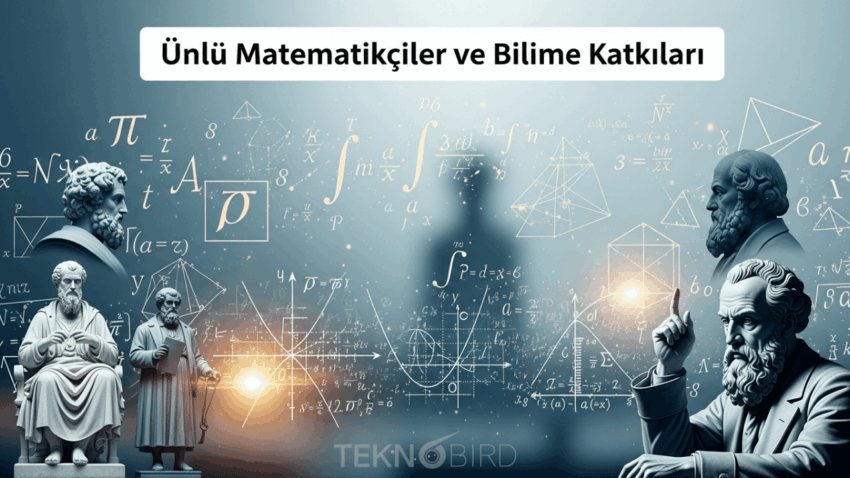 Tarihin En Etkileyici Ünlü Matematikçileri ve Bilime Katkıları