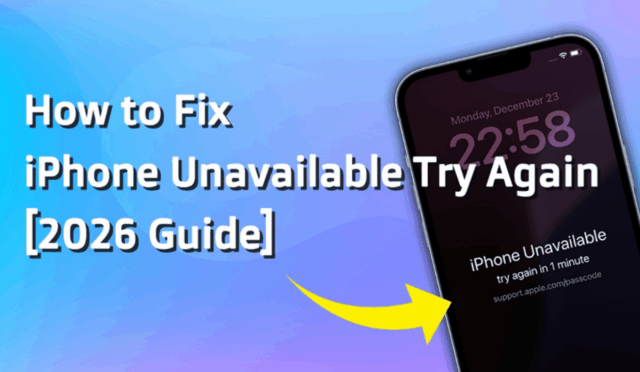 iPhone “Kullanılamıyor” Hatası Nedir? iPhone Kilidini Açmanın 5 Güvenli Yolu
