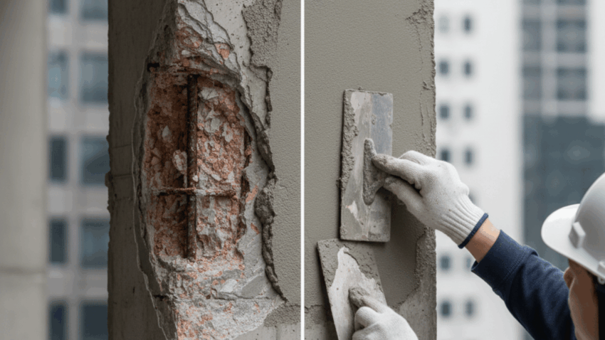 Why Concrete Spalling Happens – and How Experts Restore It