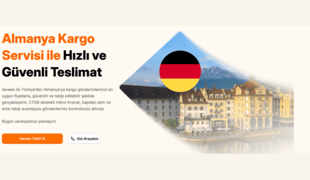 Awwex’ten Almanya’ya Güçlü Lojistik Hamlesi: Türkiye’den Almanya’ya E-İhracatta Yeni Dönem
