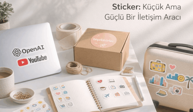 Sticker Kullanım Alanları: Günlük Hayattan Markalaşmaya En Etkili Uygulamalar