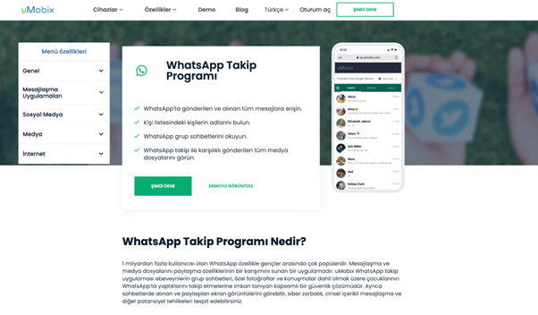 uMobix WhatsApp Takip ile Güvenli Çözüm