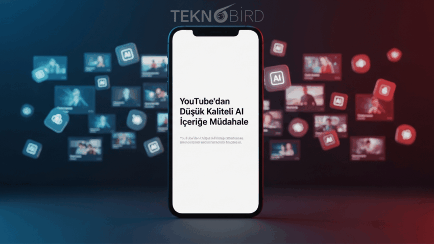 YouTube, Düşük Kaliteli Yapay Zekâ İçeriklerini Sildi: 4,7 Milyar İzlenme Tarihe Karıştı