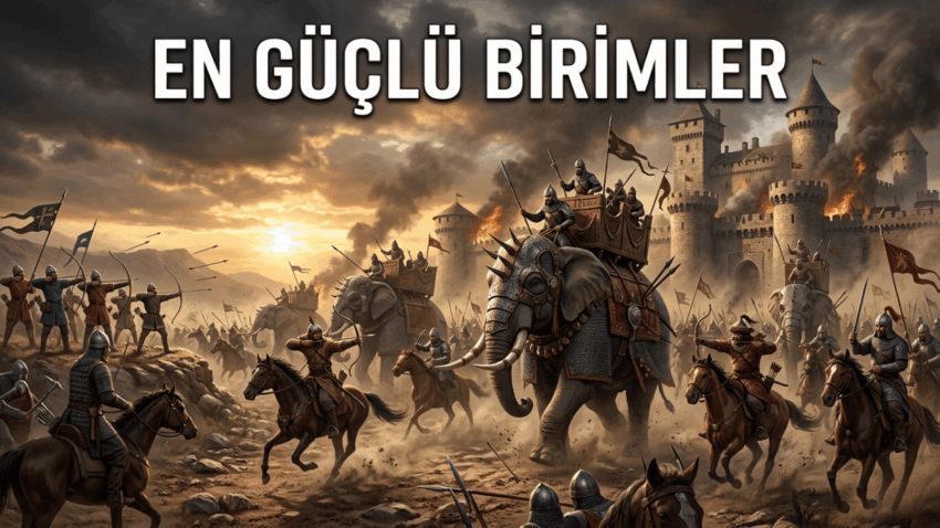 Age of Empires Tarihinin En Güçlü Birimleri