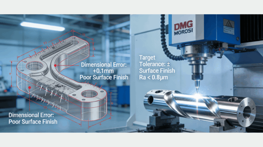 CNC milling accuracy improved by 40% The ultimate guide to avoiding manufacturing errors.