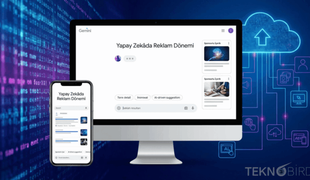 Google Gemini’ye Reklam Gelebilir: Şirket Yapay Zekâ İçin Yeni Gelir Modeli Arıyor
