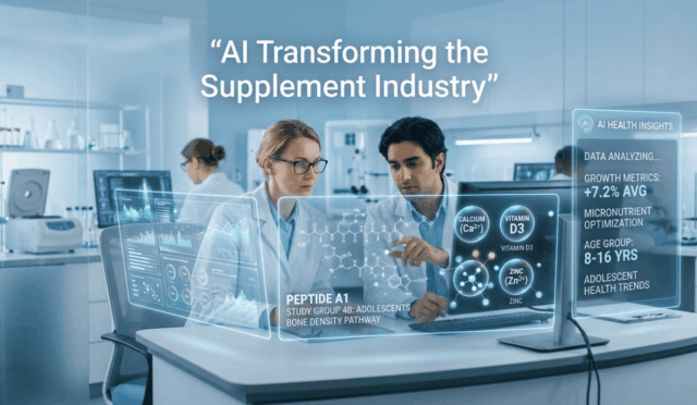 How AI Could Transform Research, Marketing, and Sales in the Height Supplement Industry