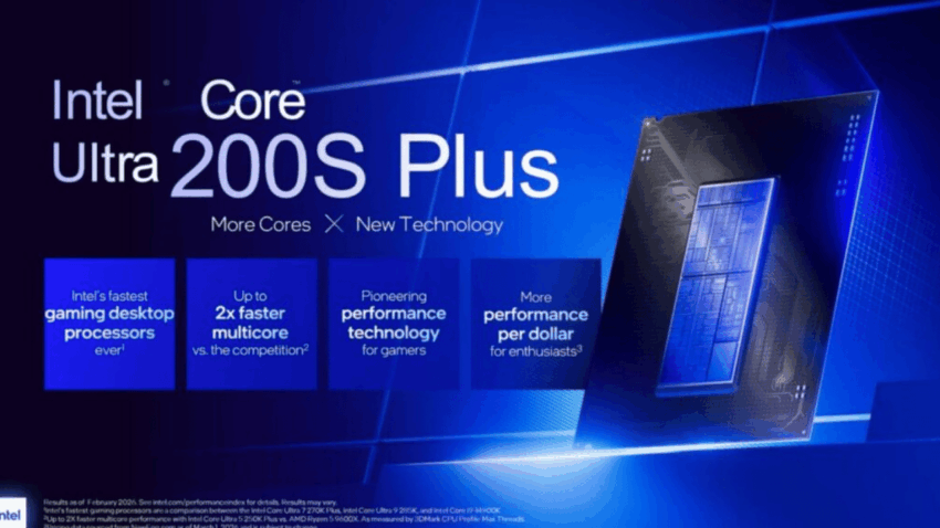 Intel Core Ultra 200S Plus Tanıtıldı: Oyunlarda %15’e Kadar Daha Yüksek Performans