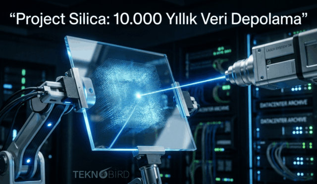 Microsoft “Sonsuz” Veri Depolama Teknolojisini Duyurdu: Project Silica Nedir, HDD’lerin Sonu mu?