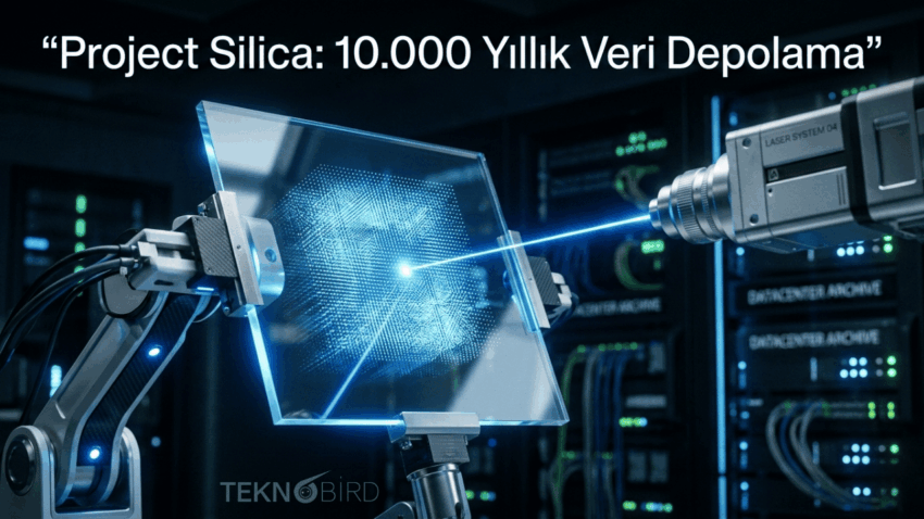 Microsoft “Sonsuz” Veri Depolama Teknolojisini Duyurdu: Project Silica Nedir, HDD’lerin Sonu mu?