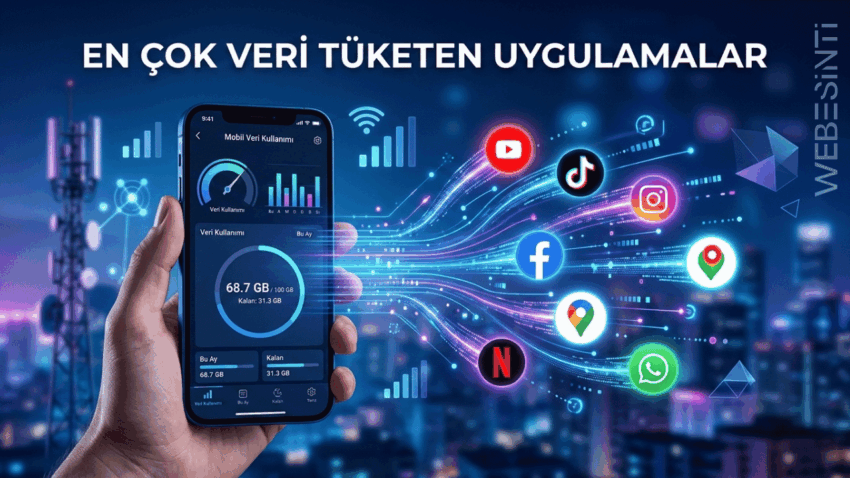 Mobil İnterneti Gizlice Tüketen 10 Popüler Uygulama Açıklandı