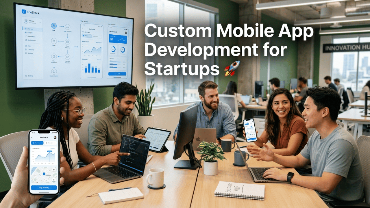 The Benefits of Custom Mobile App Development for Startups - Teknobird