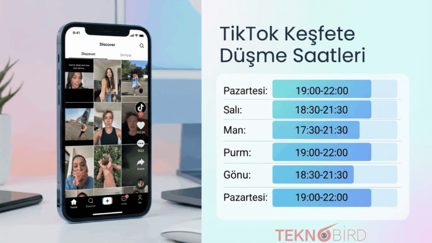 TikTok Keşfete Düşme Saatleri [2026]