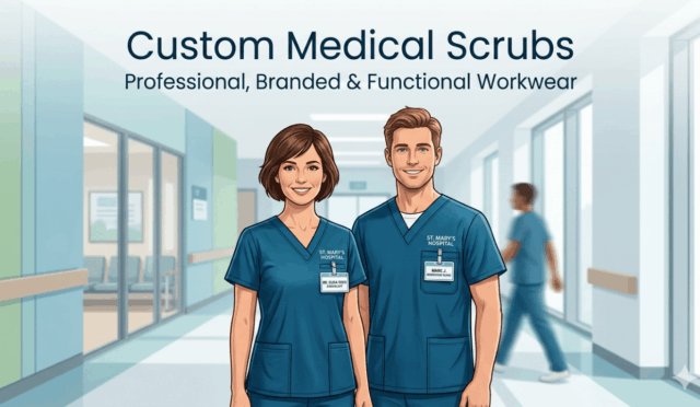 A Guide to Custom Scrubs and Embroidered Medical Uniforms