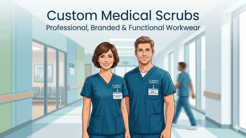 A Guide to Custom Scrubs and Embroidered Medical Uniforms