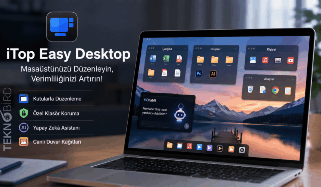 iTop Easy Desktop PRO Ücretsiz Lisans Key- Ücretsiz Masaüstü Düzenleyici