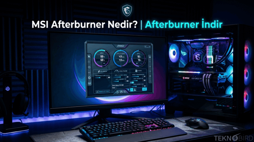 MSI Afterburner Nedir? İndir ve Ekran Kartının Gizli Gücünü Keşfet!