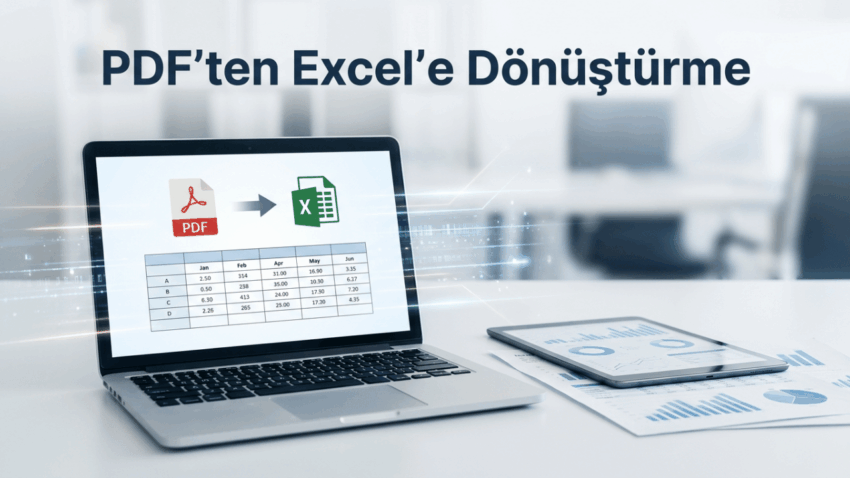 PDF’ten Excel’e Dönüştürmede Doğru Aracı Nasıl Seçilir?