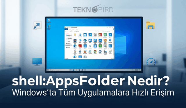 Windows 11’de shell:AppsFolder Nedir? Ne İşe Yarar, Nasıl Kullanılır?