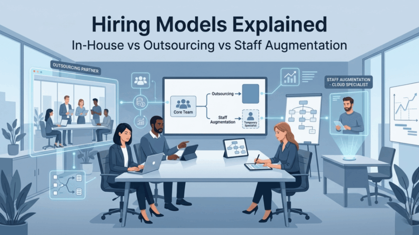 Staff Augmentation Company for CTOs: Comparing Outsourcing vs In-House Hiring