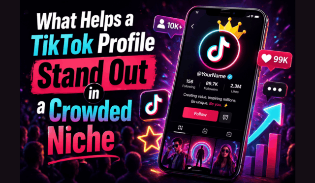 What Helps a TikTok Profile Stand Out in a Crowded Niche
