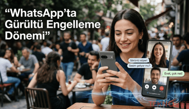 WhatsApp’a Gürültü Engelleme Özelliği Geliyor – Aramalar Artık Daha Net