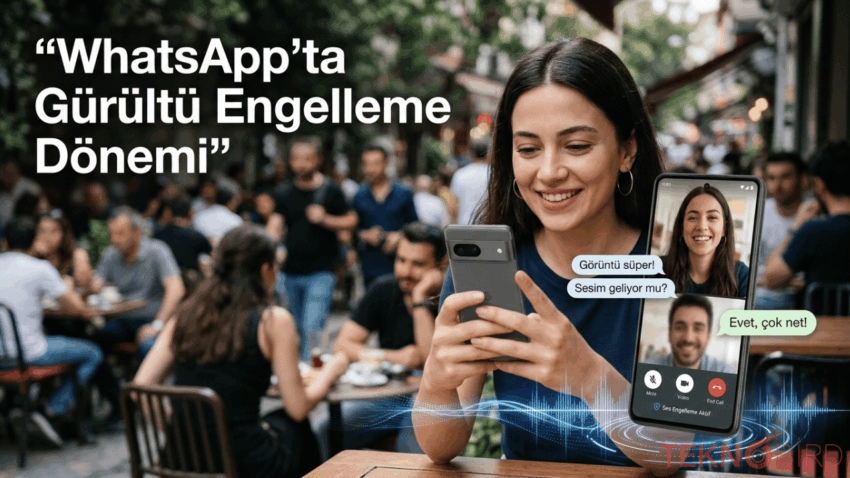 WhatsApp’a Gürültü Engelleme Özelliği Geliyor – Aramalar Artık Daha Net