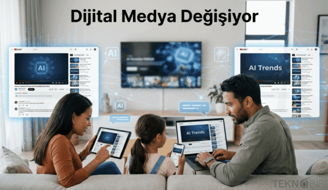 YouTube Televizyonu Geride Bırakıyor: Dijital Alışkanlıklar Değişiyor