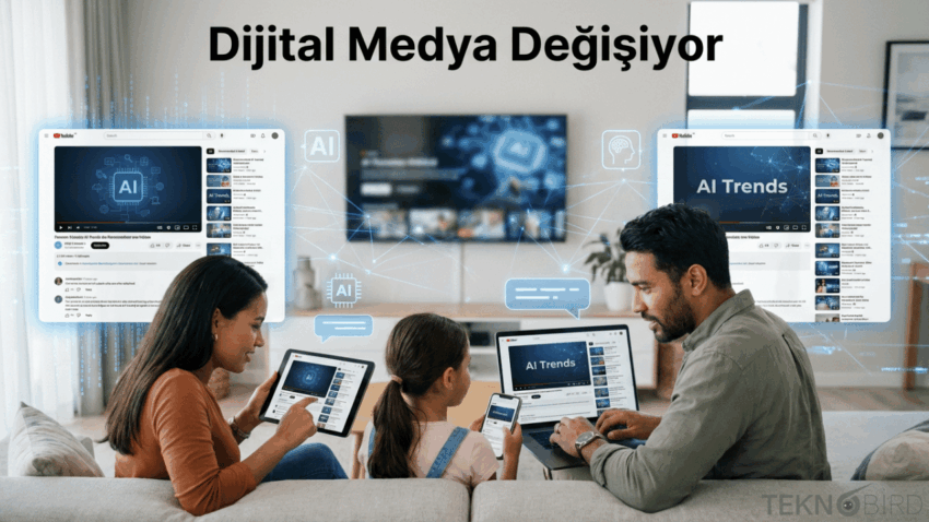 YouTube Televizyonu Geride Bırakıyor: Dijital Alışkanlıklar Değişiyor