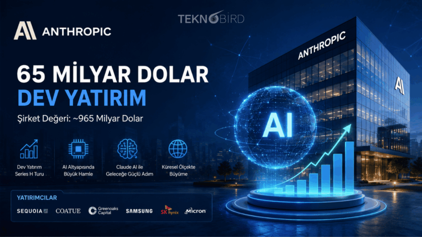 Anthropic Rekor Yatırımla Gündemde: Şirket Değeri 965 Milyar Dolara Ulaştı 🤖💰