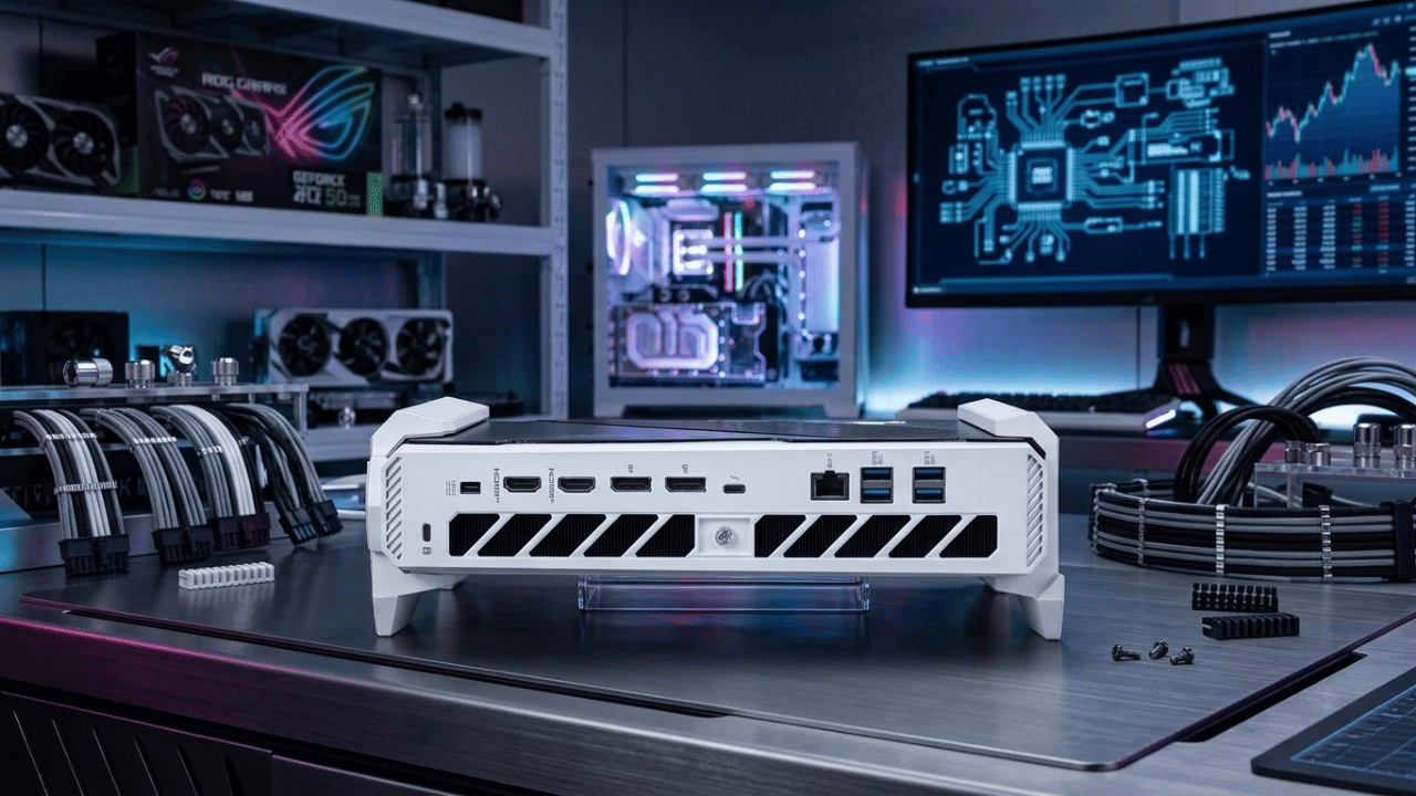 ROG NUC 16 2026 bağlantı noktaları ve bağlantı seçenekleri