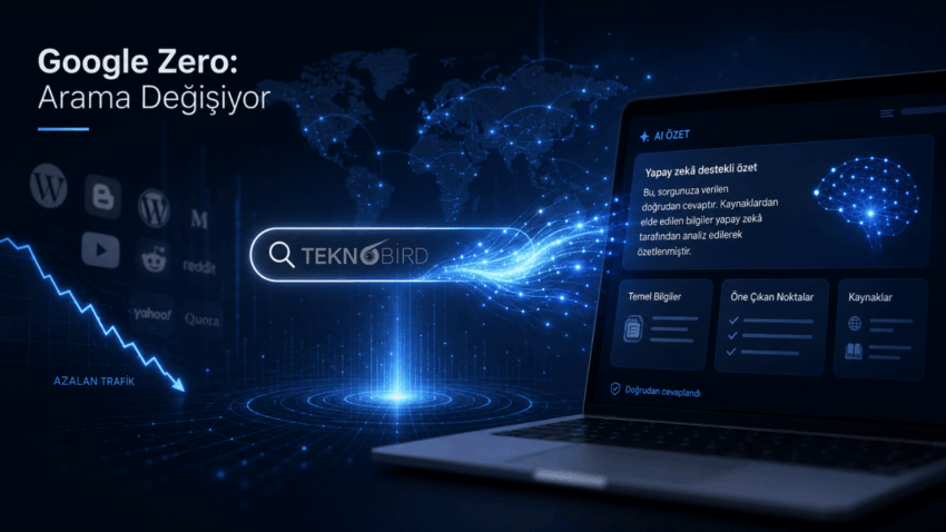 Google Aramada Büyük Değişim: “Google Zero” Dönemi Mi Başlıyor? 🌐🤖