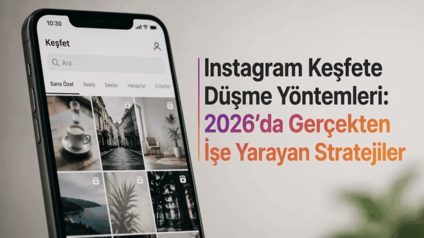Instagram Keşfete Düşme Yöntemleri: 2026’da Gerçekten İşe Yarayan Stratejiler