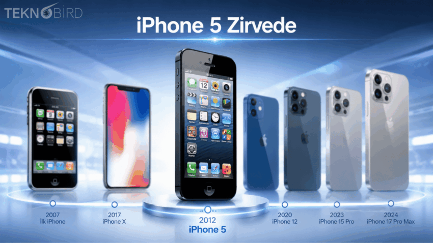 iPhone Tarihinin En İyisi Belli Oldu: Listenin Zirvesinde iPhone 5